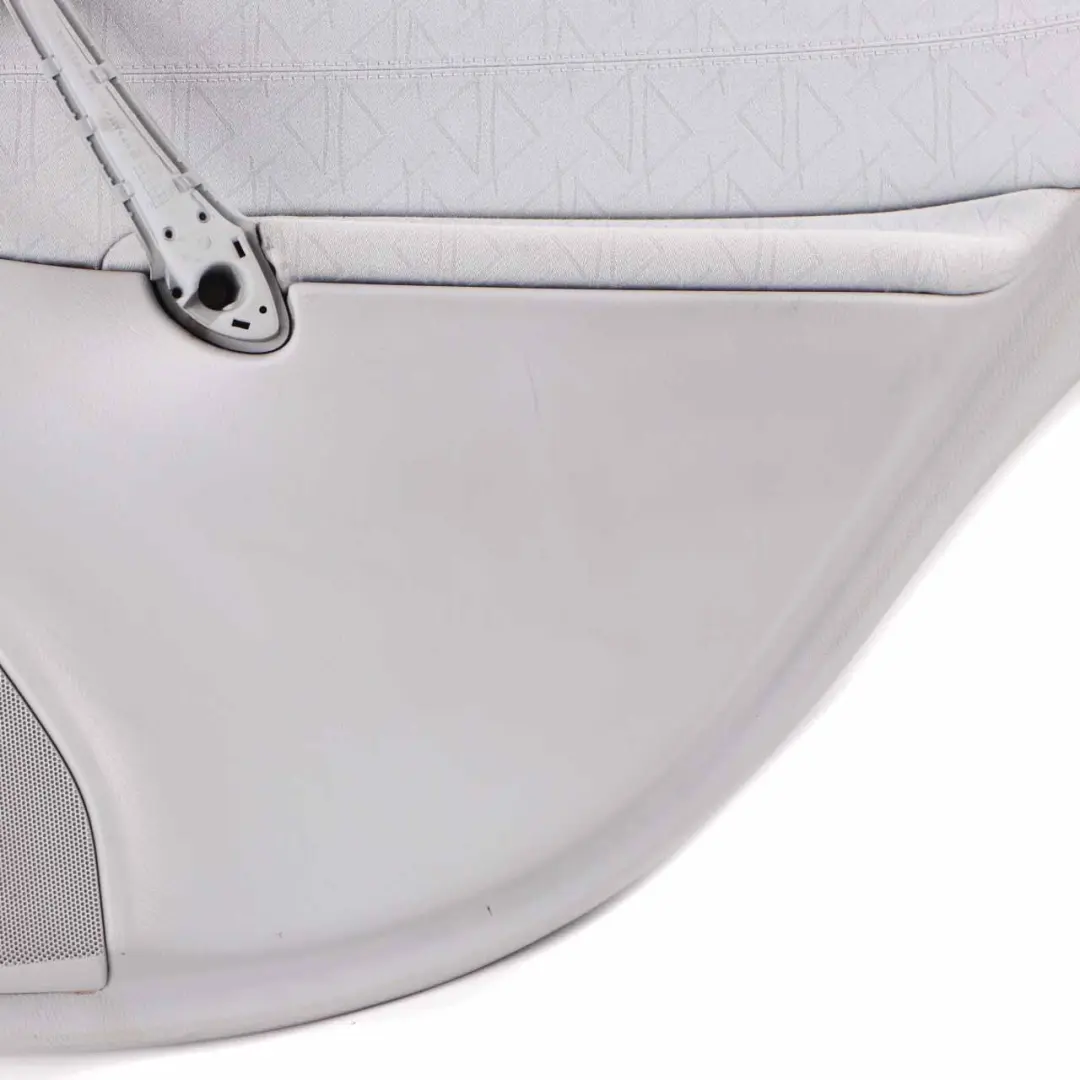 Door Card Rear Right O/S Trim Panel Cover Lining Cloth Grey to Mercedes W203 with Part number A2037304070 Mercedes W203 Door Card Rear Right O/S Trim Panel Cover Lining Cloth Grey - SKU A2037304070-2 - Part number A2037304070