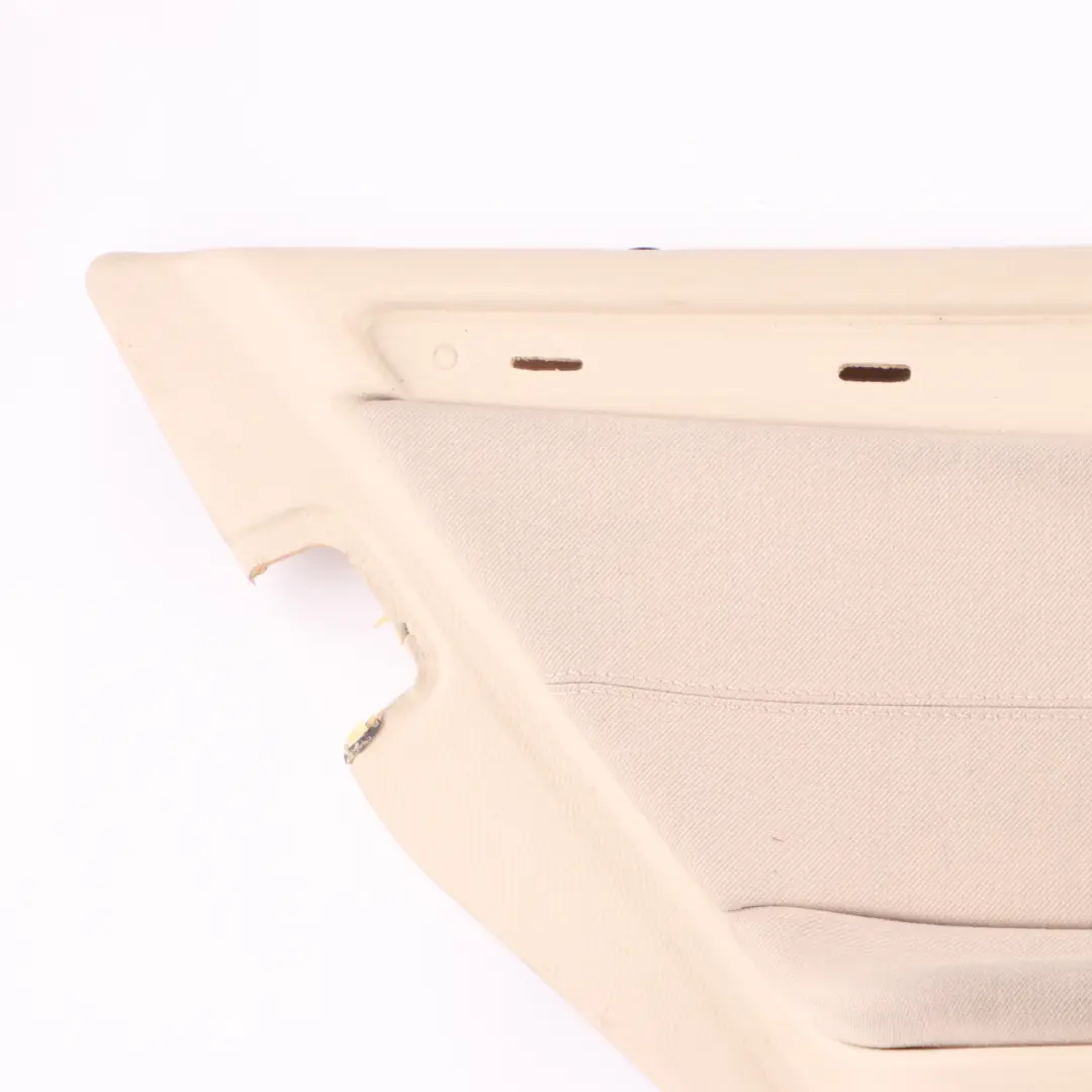 Door Card Rear Left N/S Door Trim Panel Cloth Beige to Mercedes W203 with Part number A2037304162 Mercedes W203 Door Card Rear Left N/S Door Trim Panel Cloth Beige - SKU A2037304162-1 - Part number A2037304162