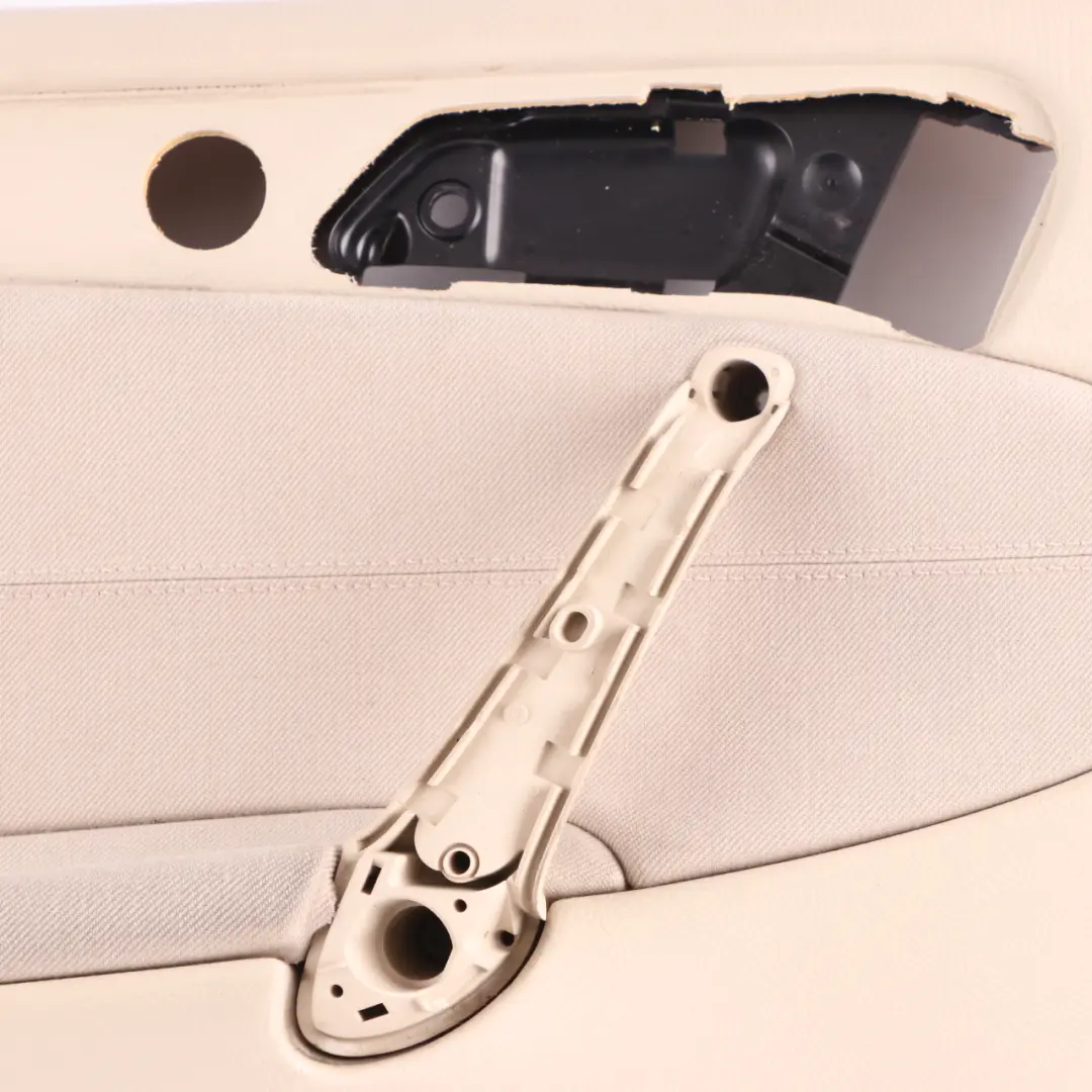 Door Card Rear Left N/S Door Trim Panel Cloth Beige to Mercedes W203 with Part number A2037304162 Mercedes W203 Door Card Rear Left N/S Door Trim Panel Cloth Beige - SKU A2037304162-1 - Part number A2037304162