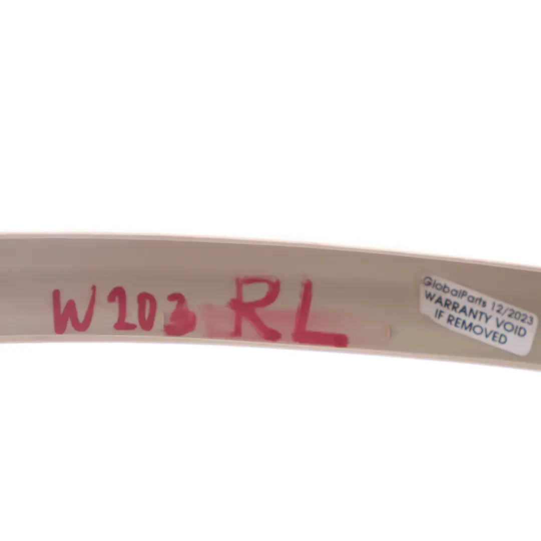 Left N/S Door Window Frame Trim Cover Beige to Mercedes W203 Rear with Part number A2037350171 Mercedes W203 Rear Left N/S Door Window Frame Trim Cover Beige - SKU A2037350171-1 - Part number A2037350171