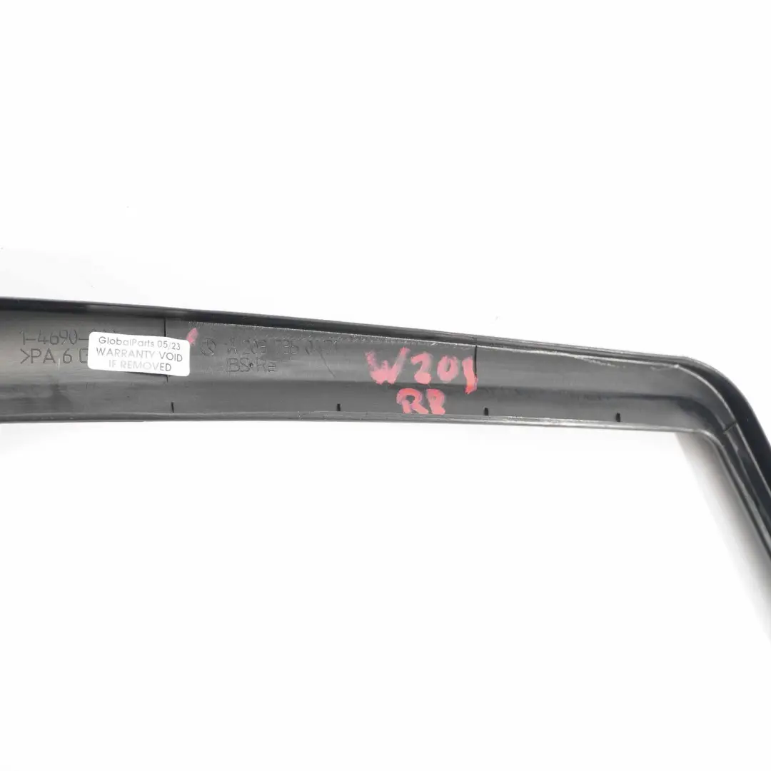 Mercedes W203 Kombi Fensterrahmen Abdeckung Tür hinten rechts - SKU A2037350471 - Teilenummer A2037350471
