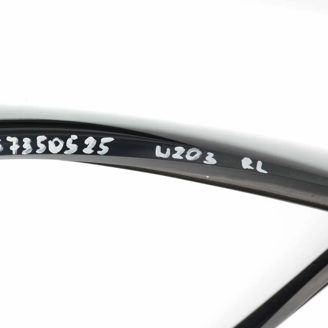 Mercedes W203 Touring Window Seal Guide Door Rear Left N/S Sealing - SKU A2037350525 - Part number A2037350525