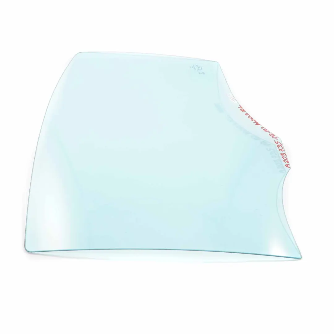 Mercedes W203 Window Glass Rear Door Left N/S Glazing Blue AS2 - SKU A2037351910 - Part number A2037351910