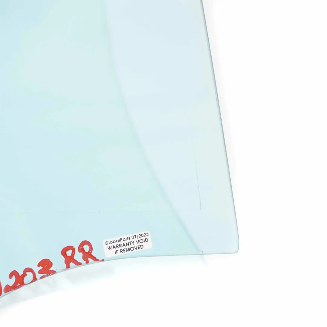 Mercedes W203 Window Glass Rear Door Right O/S Glazing Blue AS2 - SKU A2037352010 - Part number A2037352010