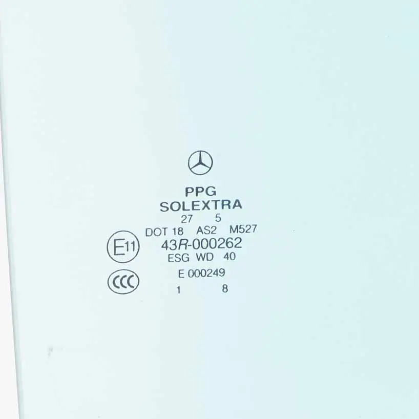 Fenster scheibe Tür hinten rechts Verglasung blau AS2 für Mercedes W203 mit Teilenummer A2037352010 Mercedes W203 Fenster scheibe Tür hinten rechts Verglasung blau AS2 - SKU A2037352010 - Teilenummer A2037352010