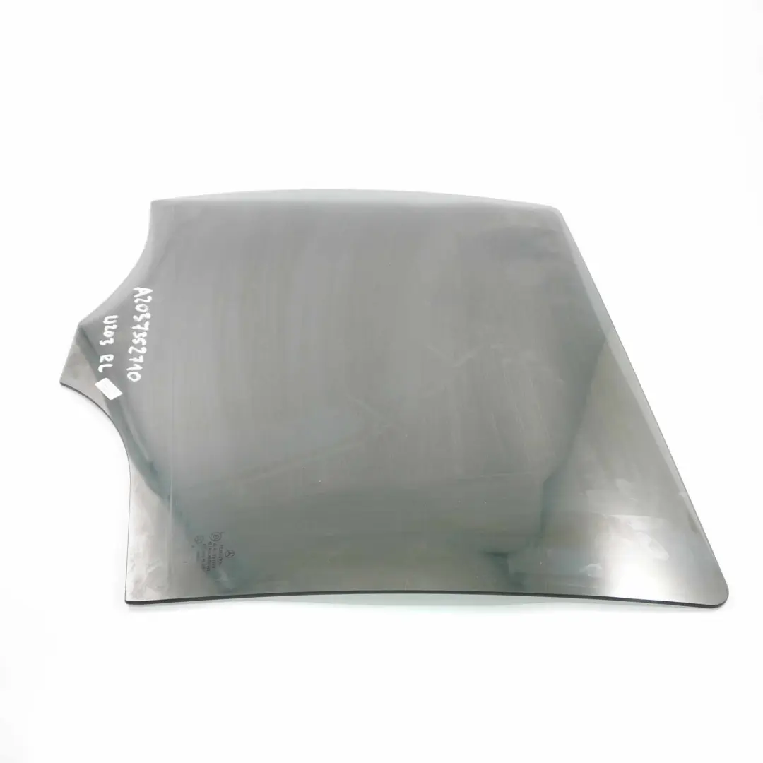 Mercedes W203 Saloon Rear Left N/S Window Glass Black AS3 - SKU A2037352710 - Part number A2037352710