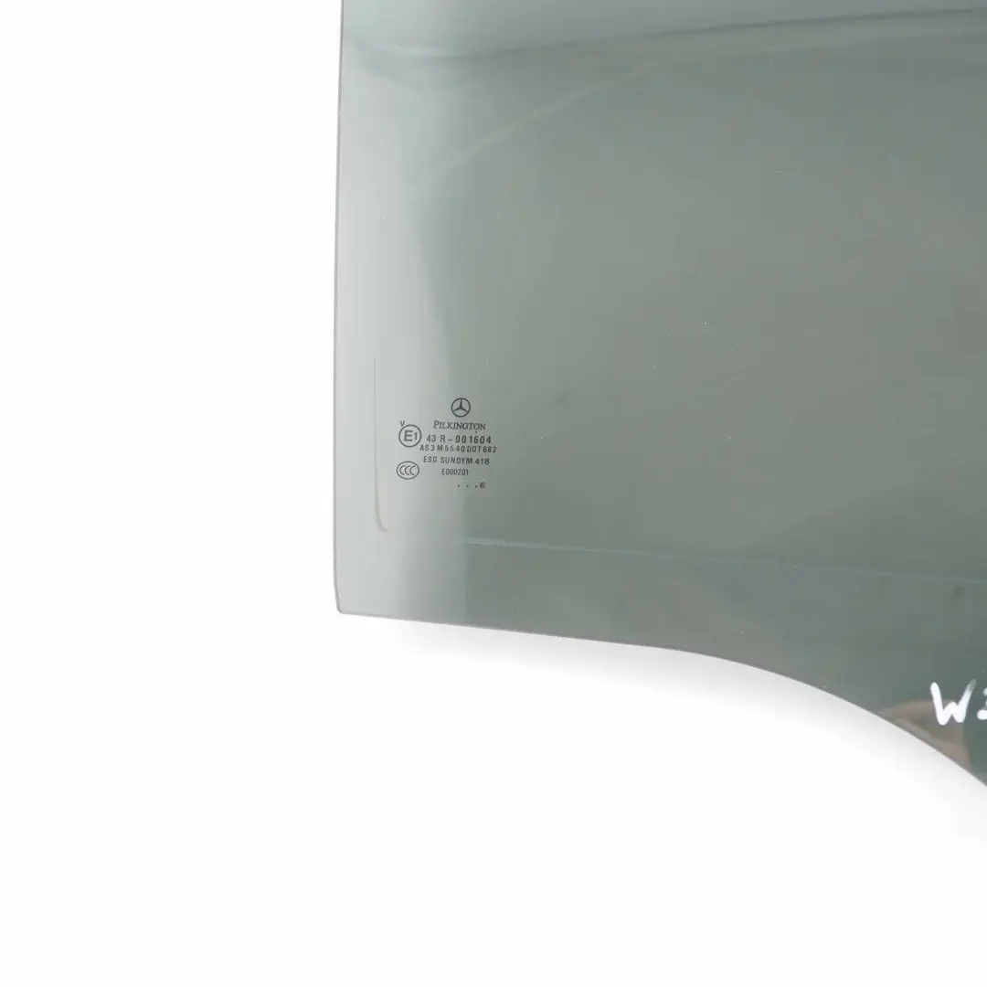 Mercedes W203 Estate Window Glass Rear Door Right O/S Black AS3 - SKU A2037352810 - Part number A2037352810