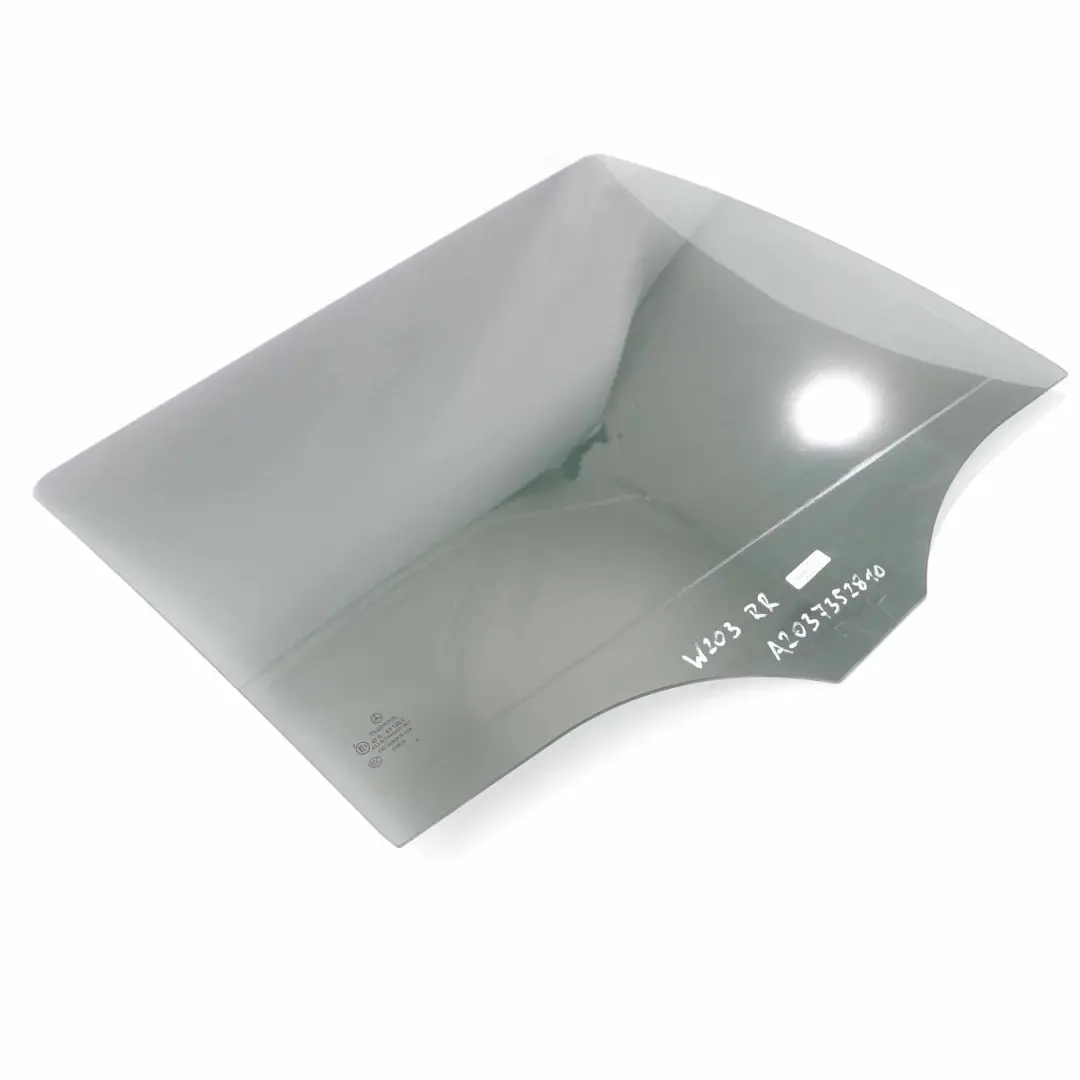 Mercedes W203 Estate Vetro Porta Posteriore Destra Nero AS3 - SKU A2037352810 - Numero di parte A2037352810