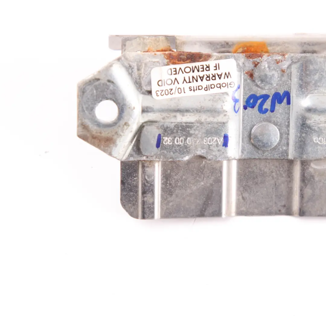 Trunk Tailgate Striker Lock Catch Hook Bracket to Mercedes W203 Estate with Part number A2037400032 Mercedes W203 Estate Trunk Tailgate Striker Lock Catch Hook Bracket - SKU A2037400032 - Part number A2037400032