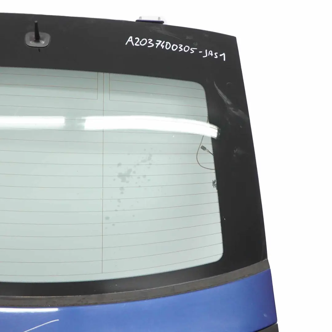 Mercedes CLC CL203 Boot Trunk Lid Tailgate Jaspisblau Blue Metallic - 345 - SKU A2037400305-JAS1 - Part number A2037400305