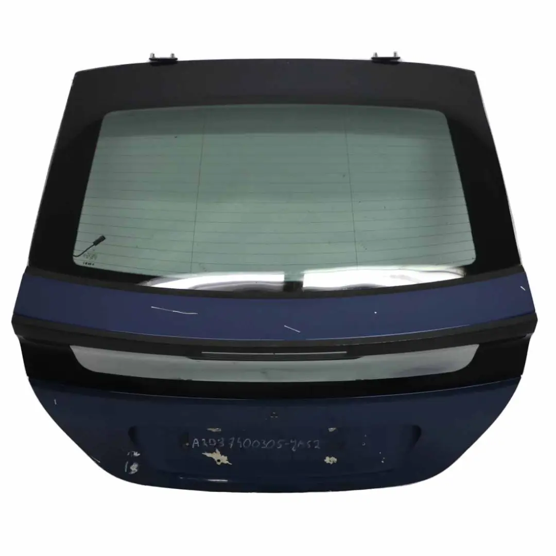 Mercedes CLC CL203 Boot Trunk Lid Tailgate Jaspisblau Blue Metallic - 345 - SKU A2037400305-JAS2 - Part number A2037400305