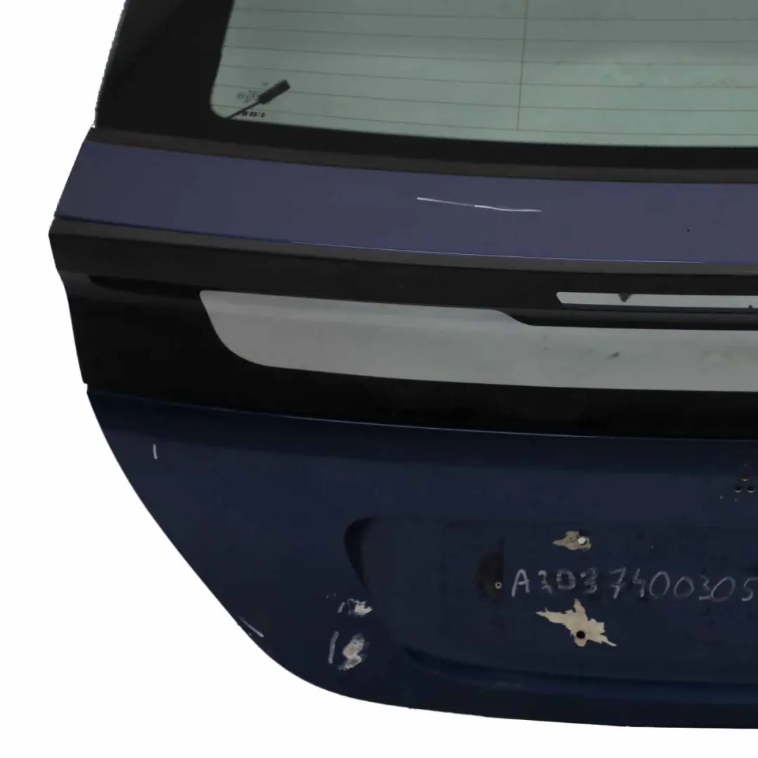 Boot Trunk Lid Tailgate Jaspisblau Blue Metallic - 345 to Mercedes CLC CL203 with Part number A2037400305 Mercedes CLC CL203 Boot Trunk Lid Tailgate Jaspisblau Blue Metallic - 345 - SKU A2037400305-JAS2 - Part number A2037400305