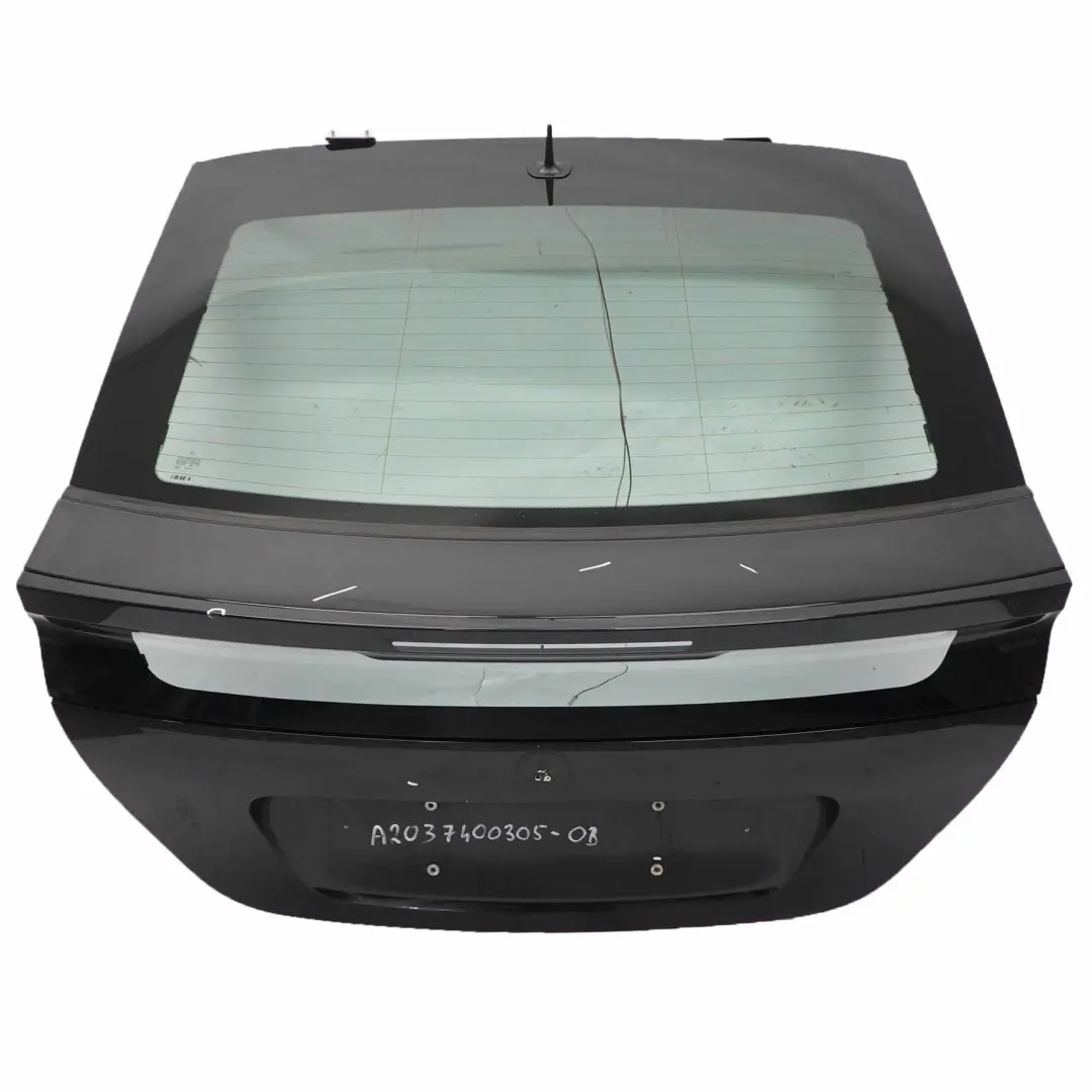 Boot Trunk Lid Tailgate Obsidian Black Metallic - 197 to Mercedes CLC CL203 with Part number A2037400305 Mercedes CLC CL203 Boot Trunk Lid Tailgate Obsidian Black Metallic - 197 - SKU A2037400305-OB - Part number A2037400305