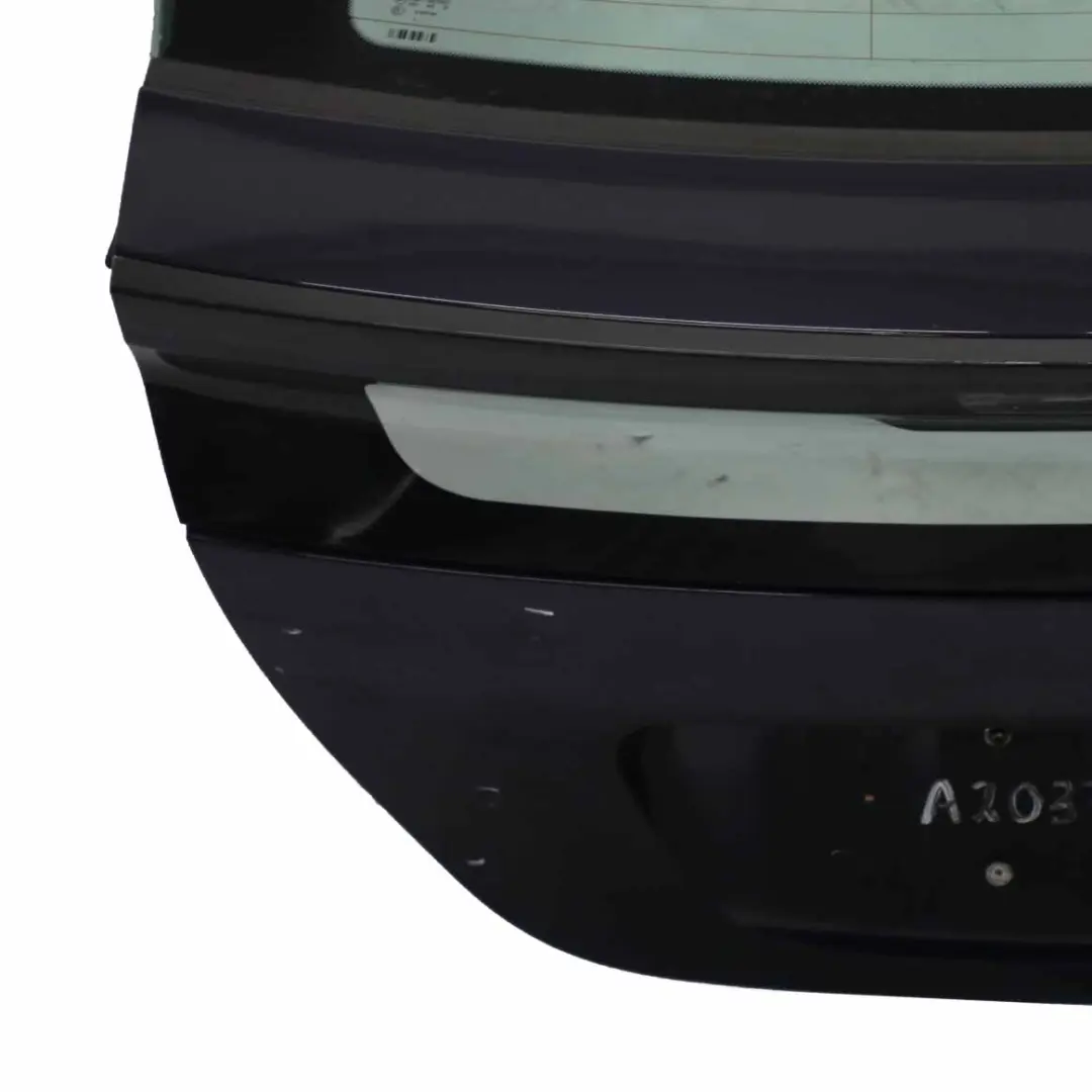 Boot Trunk Lid Tailgate Tanzanite Blue Metallic - 359 to Mercedes CLC CL203 with Part number A2037400305 Mercedes CLC CL203 Boot Trunk Lid Tailgate Tanzanite Blue Metallic - 359 - SKU A2037400305-TB - Part number A2037400305