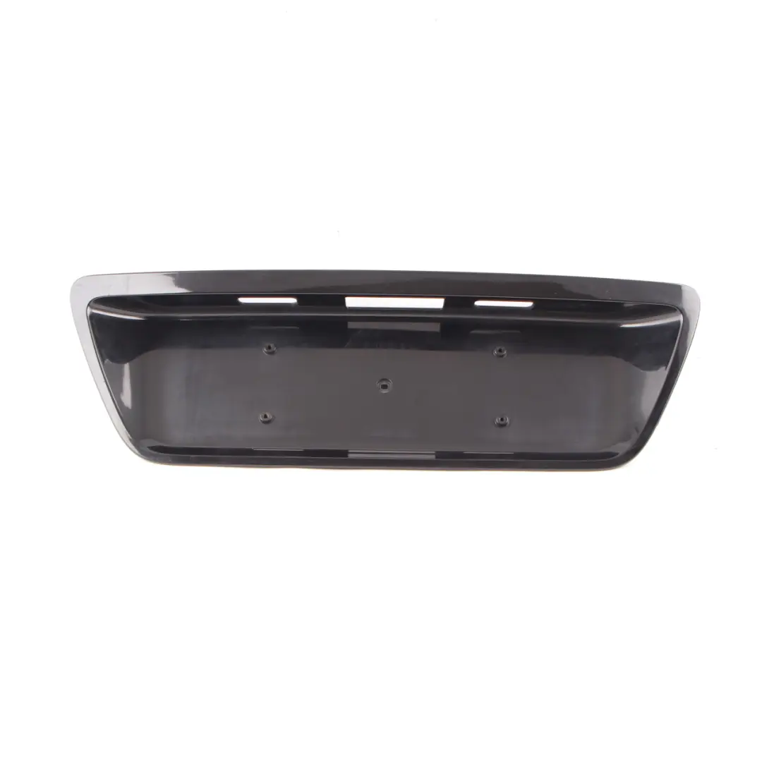 Mercedes W203 Touring Tailgate Trim Licence Number Plate Trunk Obsidian Black - SKU A2037400381-OB - Part number A2037400381