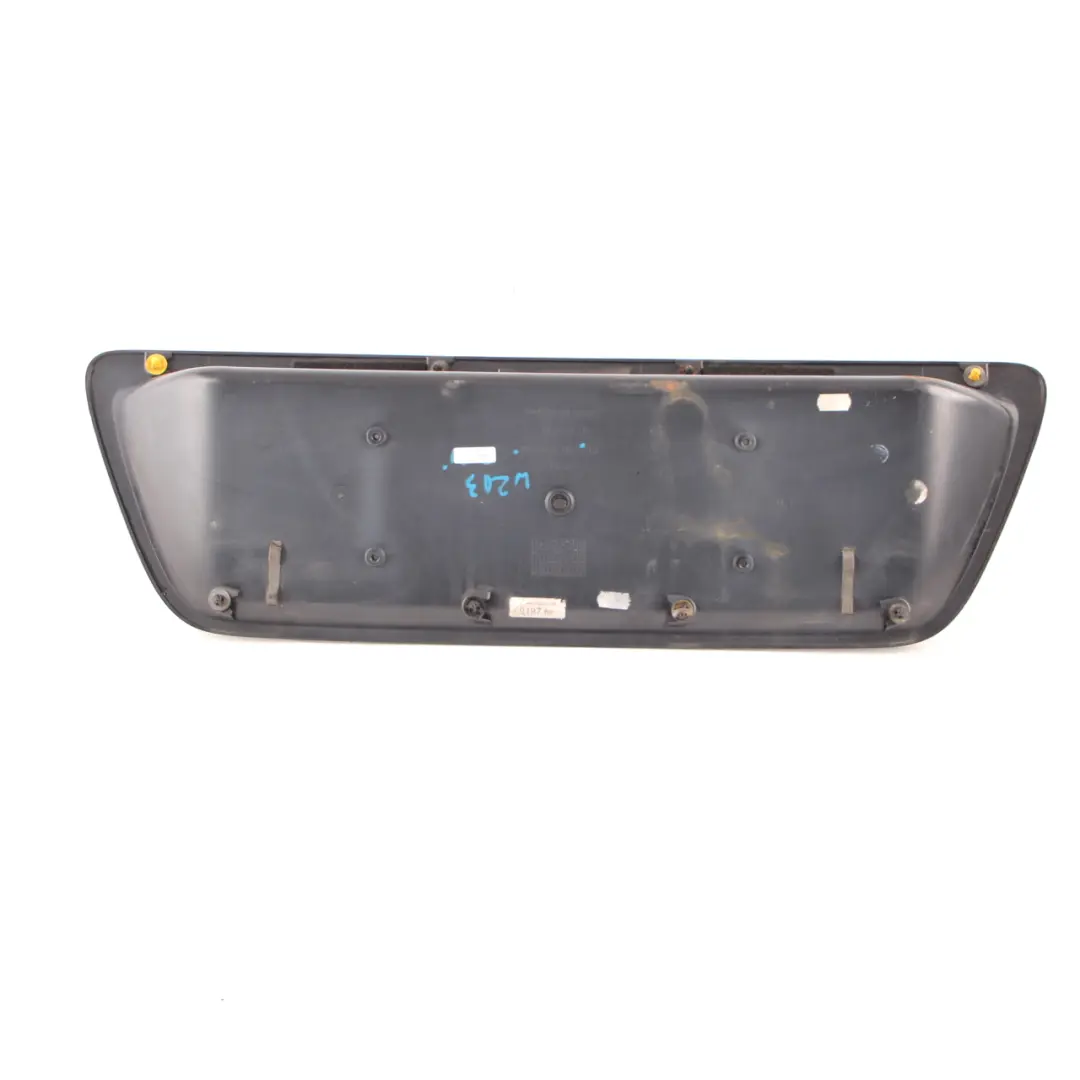 Trim Licence Number Plate Trunk Obsidian Black to Mercedes W203 Touring Tailgate with Part number A2037400381 Mercedes W203 Touring Tailgate Trim Licence Number Plate Trunk Obsidian Black - SKU A2037400381-OB - Part number A2037400381