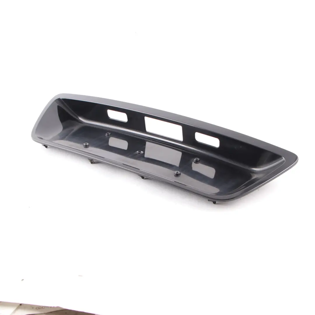 Mercedes W203 Touring Tailgate Trim Licence Number Plate Trunk Obsidian Black - SKU A2037400381-OB - Part number A2037400381