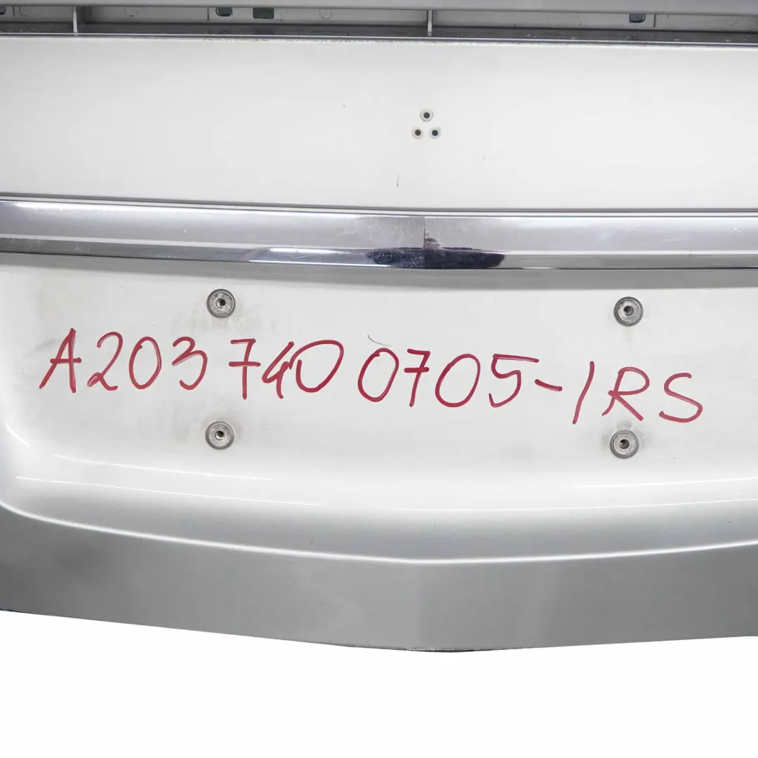 Boot Trunk Lid Tailgate Iridium Silver Metallic - 775 to Mercedes CLC CL203 with Part number A2037400705 Mercedes CLC CL203 Boot Trunk Lid Tailgate Iridium Silver Metallic - 775 - SKU A2037400705-IRS - Part number A2037400705
