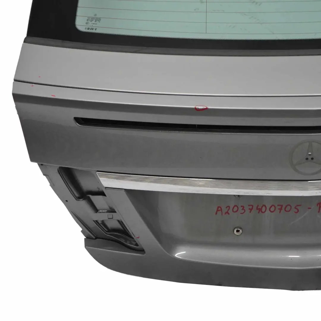 Boot Trunk Lid Tailgate Palladium Silver Metallic - 792 to Mercedes CLC CL203 with Part number A2037400705 Mercedes CLC CL203 Boot Trunk Lid Tailgate Palladium Silver Metallic - 792 - SKU A2037400705-PAL1 - Part number A2037400705