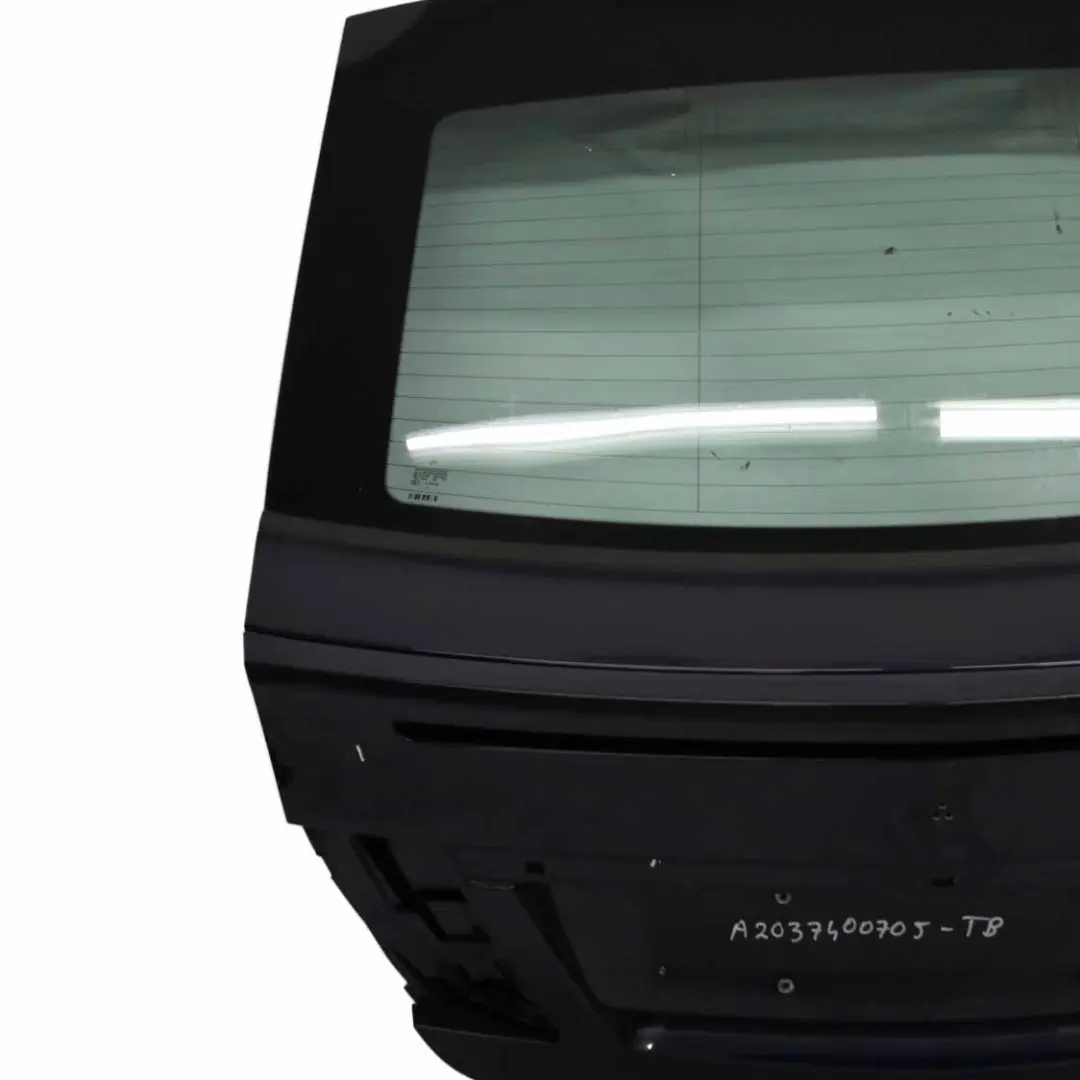 Mercedes CL203 Boot Trunk Lid Tailgate Tanzanite Blue Metallic - 359 - SKU A2037400705-TB - Part number A2037400705