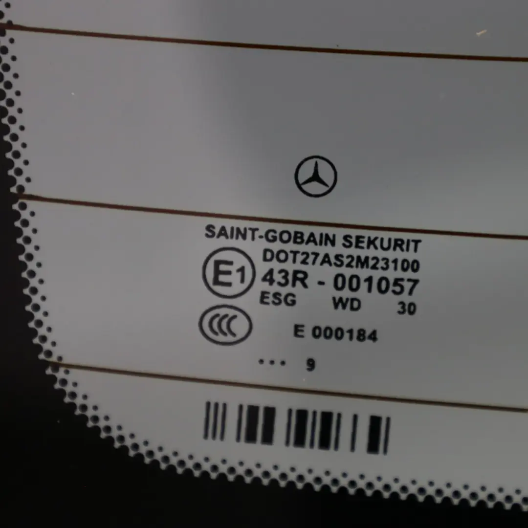Mercedes CL203 Boot Trunk Lid Tailgate Tanzanite Blue Metallic - 359 - SKU A2037400705-TB - Part number A2037400705