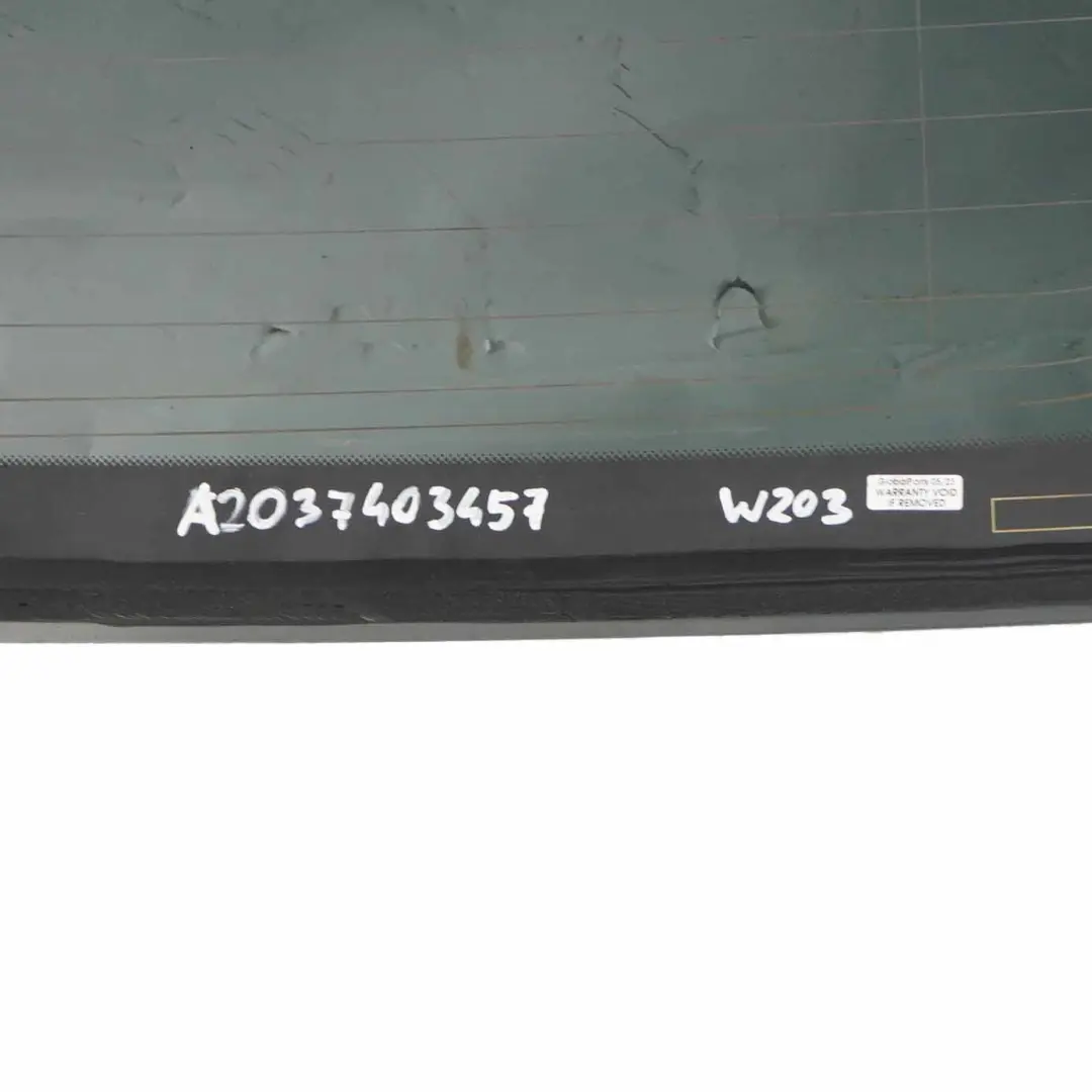 Window Glass Glazing AS3 Tinted Glass Panel to Mercedes S203 Estate Rear with Part number A2036700180 Mercedes S203 Estate Rear Window Glass Glazing AS3 Tinted Glass Panel - SKU A2037403457 - Part number A2036700180
