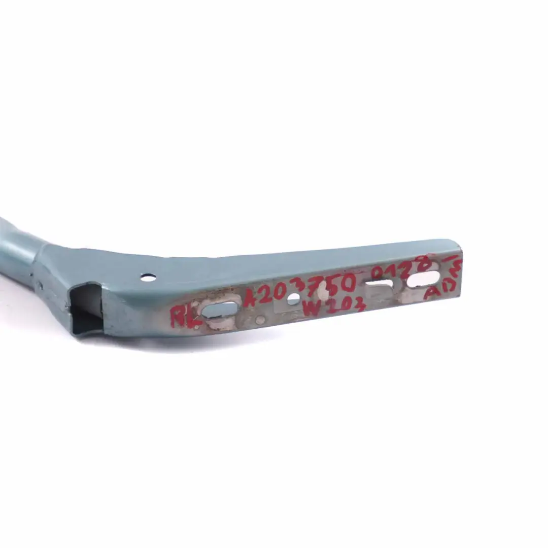 Mercedes W203 Trunk Tailgate Hinge Rear Left N/S Aragonite Blue 941 - SKU A2037500128-ABM - Part number A2037500128