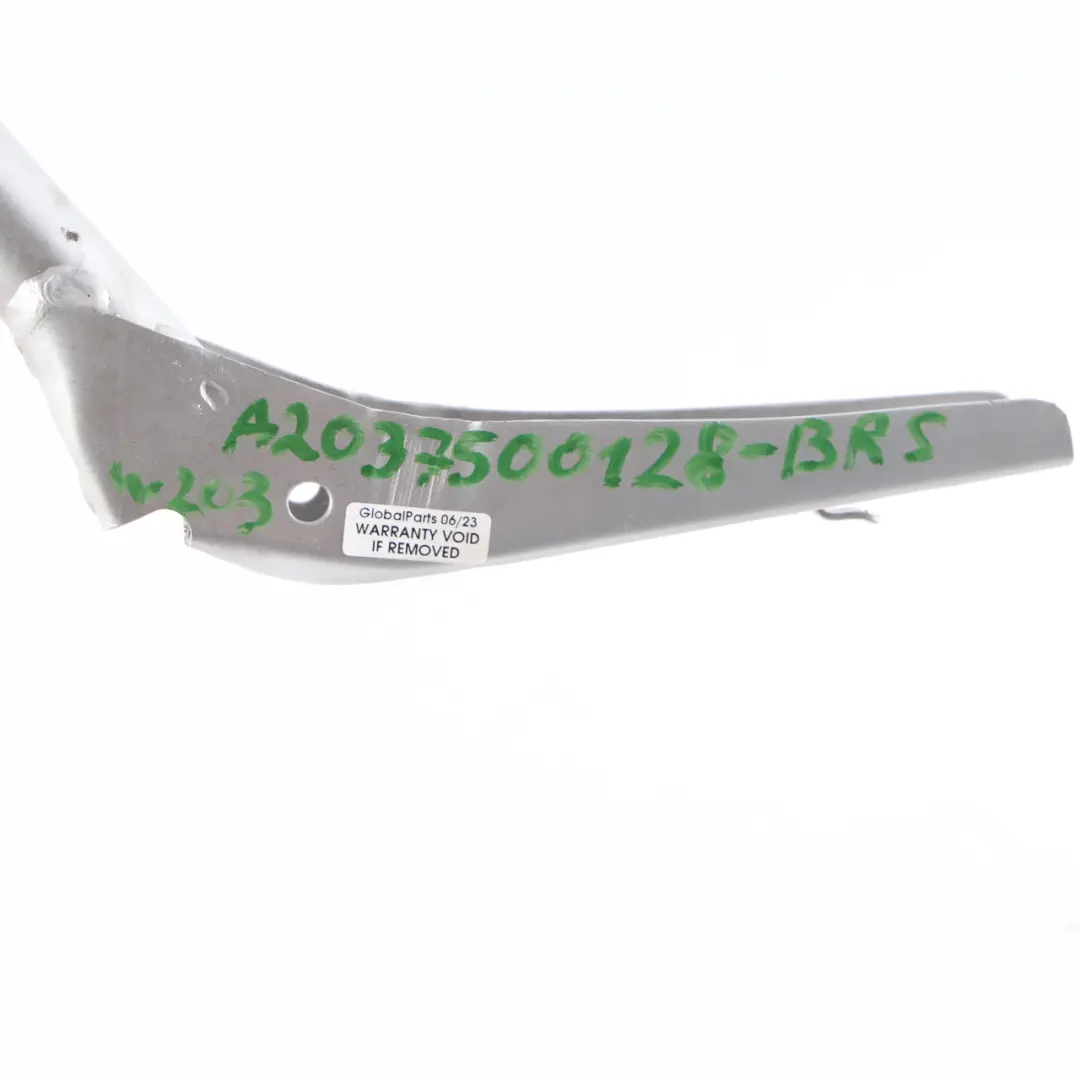 Mercedes W203 Coffre Arrière Gauche Charnière Brillantsilber 744 - SKU A2037500128-BRS - Numéro de pièce A2037500128