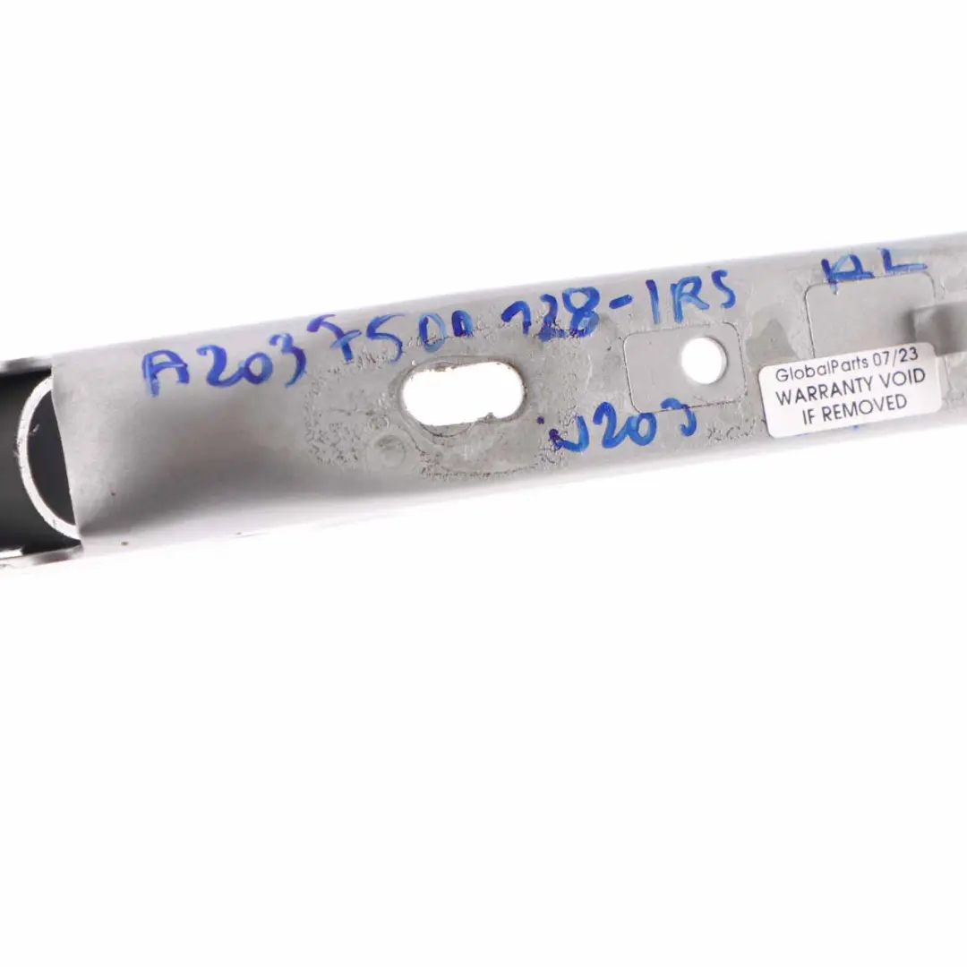 Trunk Hinge Rear Left N/S Iridium Silver 775 to Mercedes W203 Saloon with Part number A2037500128 Mercedes W203 Saloon Trunk Hinge Rear Left N/S Iridium Silver 775 - SKU A2037500128-IRS - Part number A2037500128