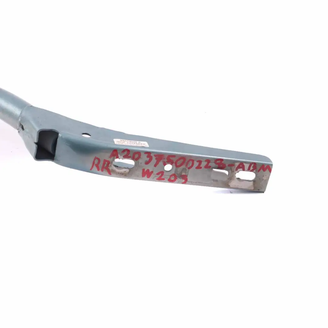 Mercedes W203 Trunk Tailgate Hinge Rear Right O/S Aragonite Blue 941 - SKU A2037500228-ABM - Part number A2037500228