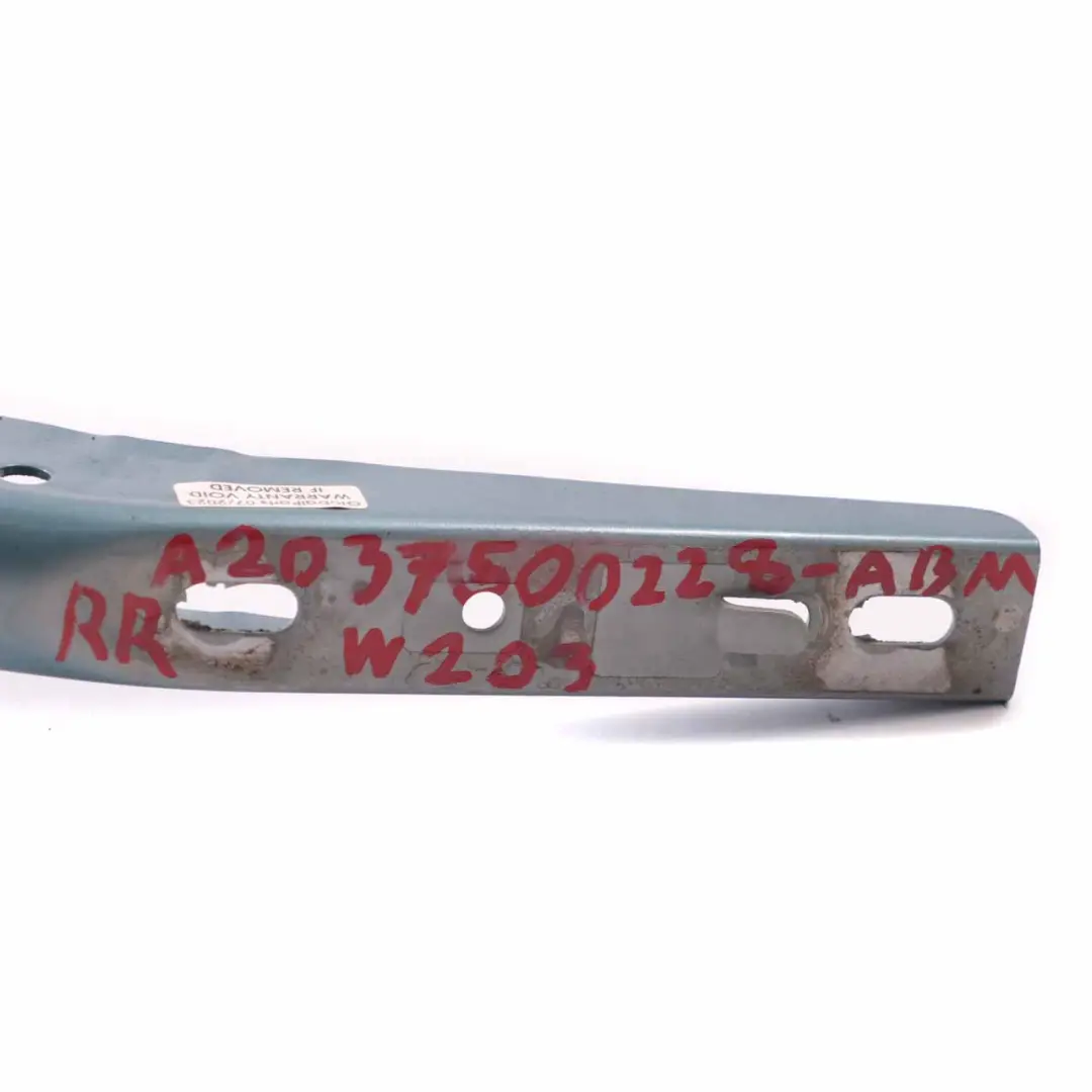 Mercedes W203 Heckklappen scharnier hinten rechts Aragonit Blau 941 - SKU A2037500228-ABM - Teilenummer A2037500228