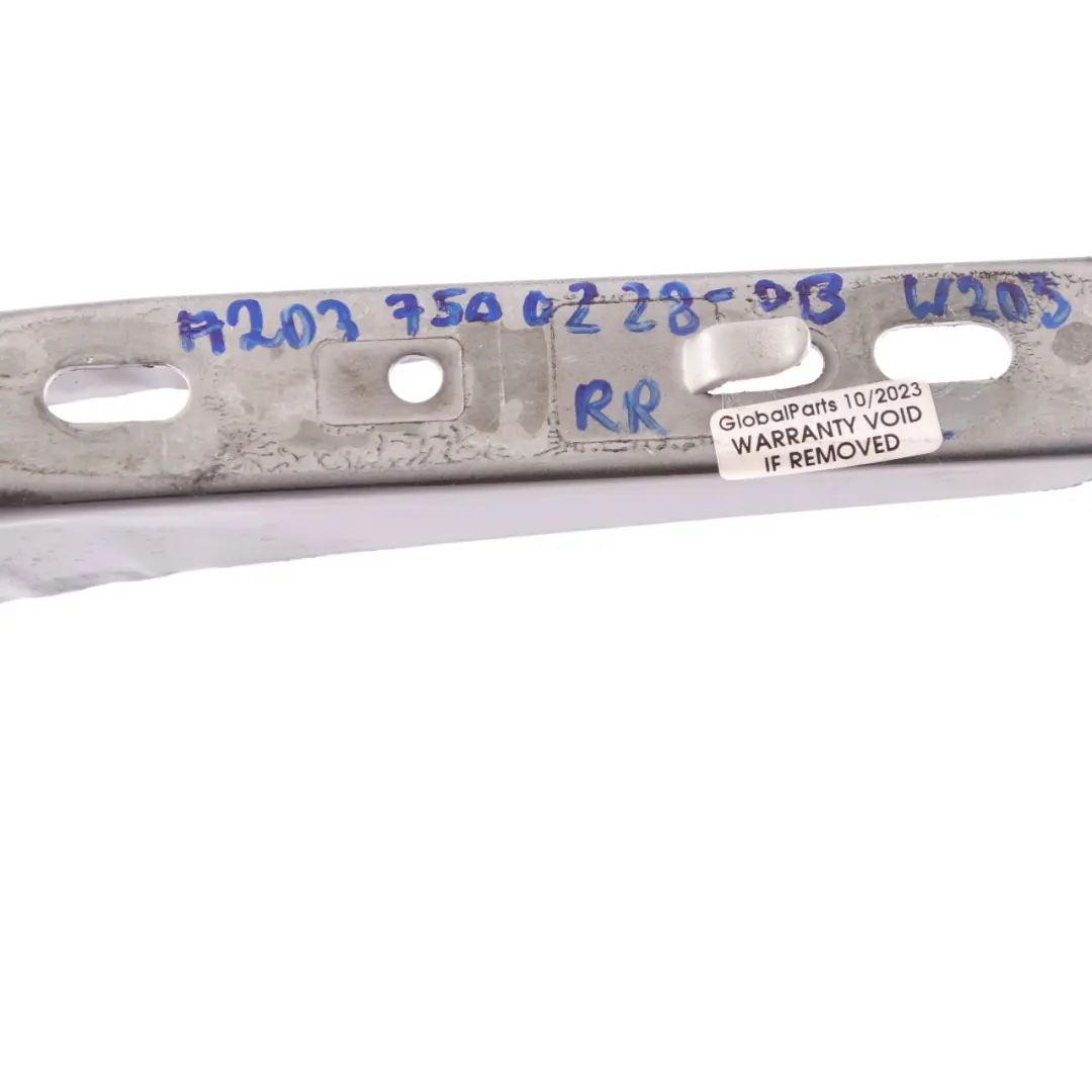 Mercedes W203 Heckklappe Scharnier Hinten Rechts Obsidian Schwarz - SKU A2037500228-OB - Teilenummer A2037500228