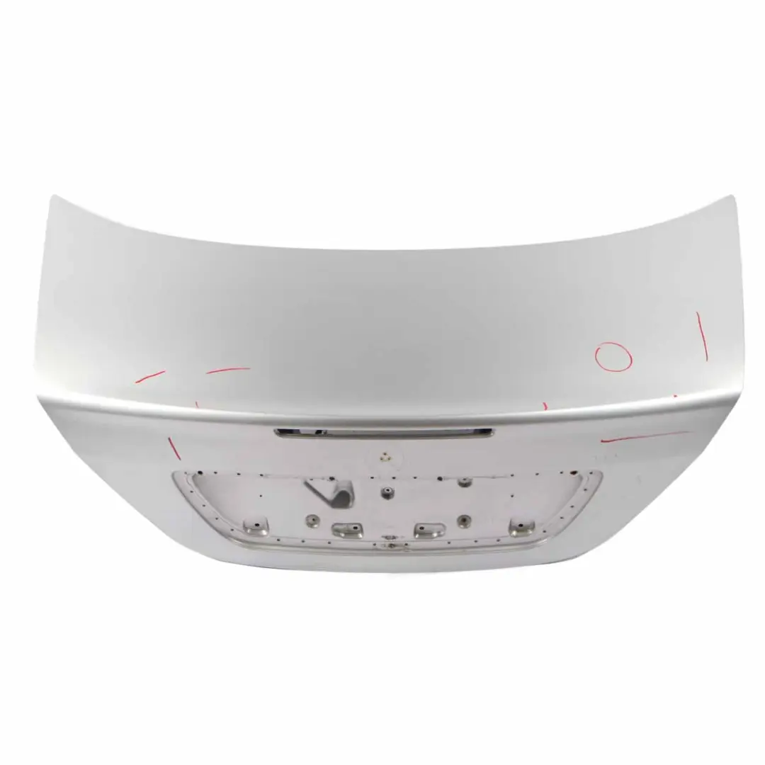 Boot Trunk Lid Tailgate Brilliant Silver Metallic - 744 to Mercedes W203 with Part number A2037500675 Mercedes W203 Boot Trunk Lid Tailgate Brilliant Silver Metallic - 744 - SKU A2037500675-BRS - Part number A2037500675