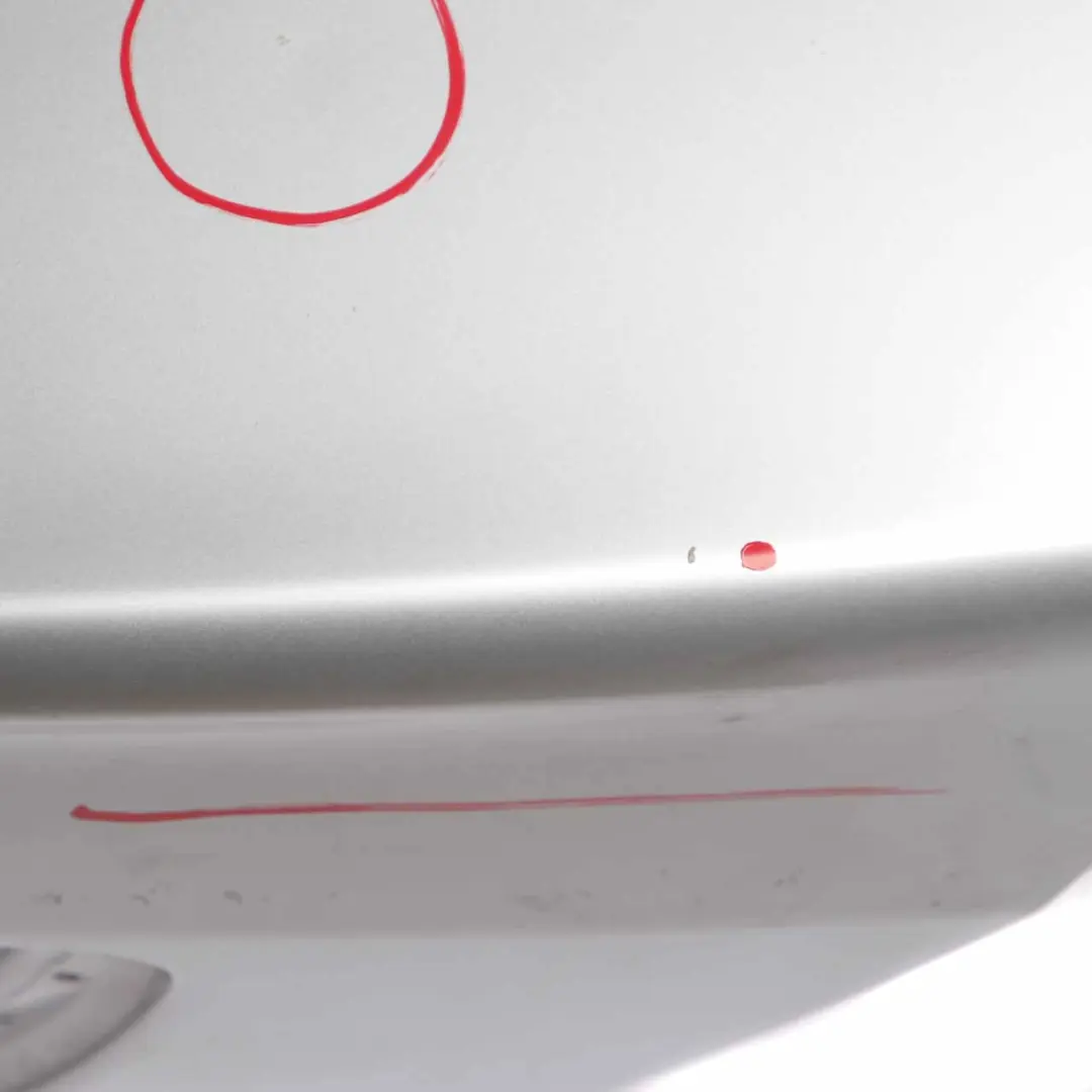 Mercedes W203 Boot Trunk Lid Tailgate Brilliant Silver Metallic - 744 - SKU A2037500675-BRS - Part number A2037500675