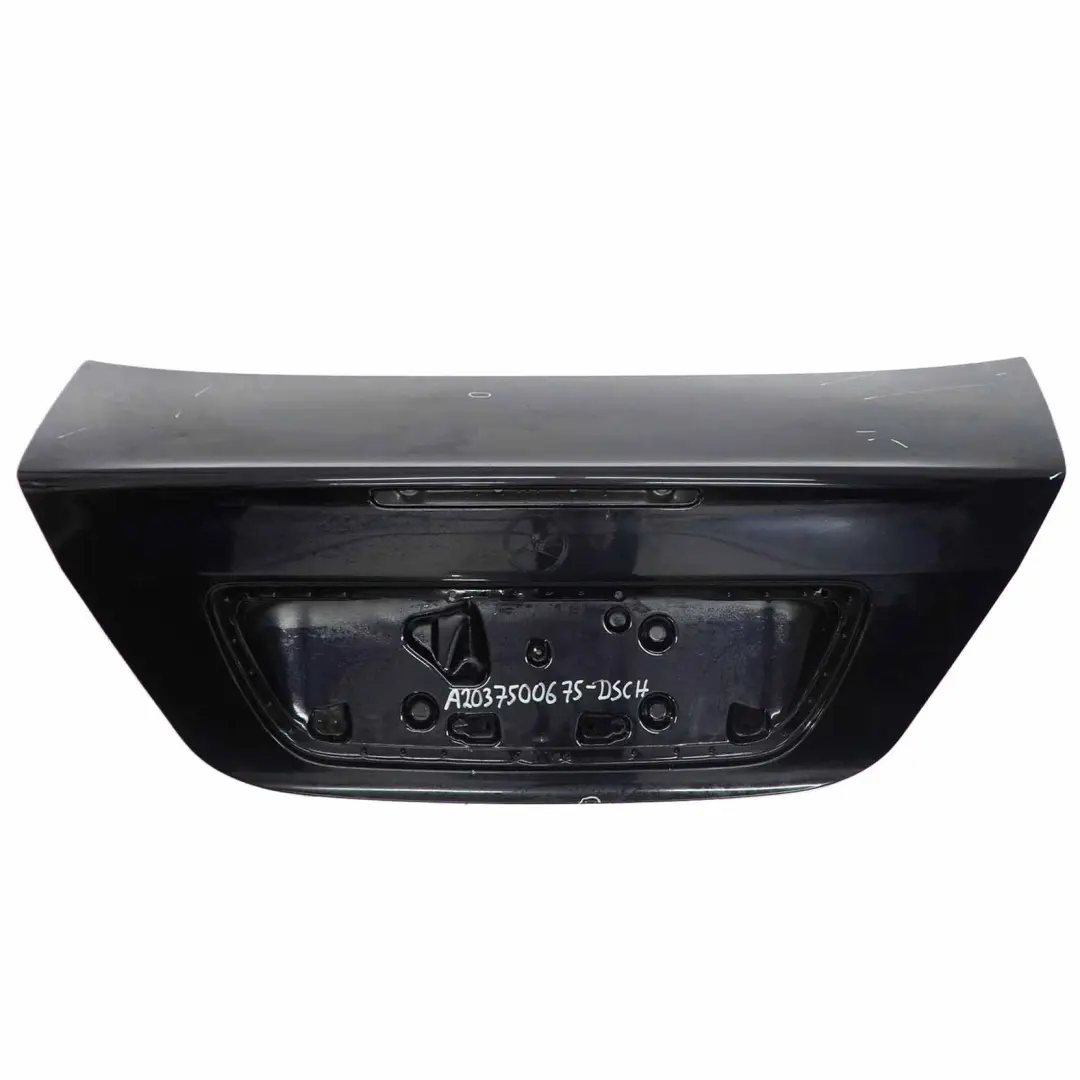 Mercedes W203 Boot Trunk Lid Tailgate Diamantschwarz Diamond Black - 768 - SKU A2037500675-DSCH - Part number A2037500675