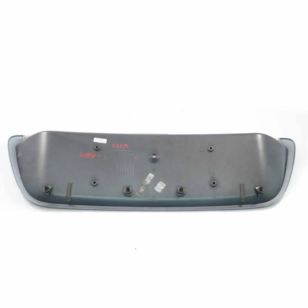 Heckklappe Kofferraum Plattenhalter Aragonitblau - 941 für Mercedes W203 mit Teilenummer A2037500881 Mercedes W203 Heckklappe Kofferraum Plattenhalter Aragonitblau - 941 - SKU A2037500881-ABM - Teilenummer A2037500881