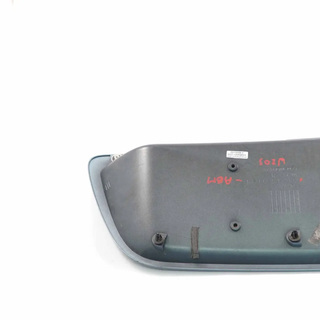 Trunk Tailgate Plate Holder Aragonite Blue - 941 to Mercedes W203 Rear with Part number A2037500881 Mercedes W203 Rear Trunk Tailgate Plate Holder Aragonite Blue - 941 - SKU A2037500881-ABM - Part number A2037500881