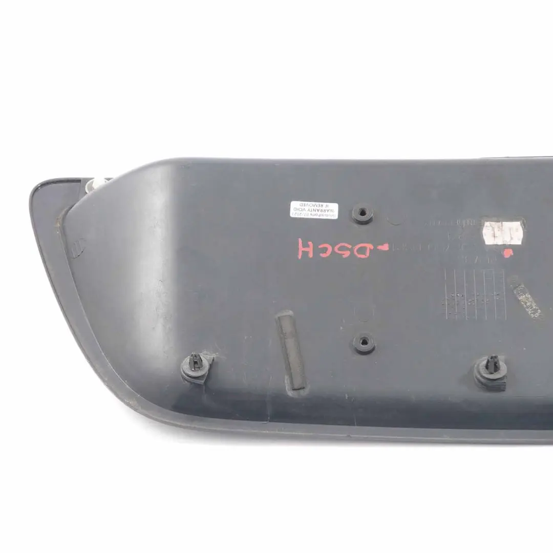 Mercedes W203 Portellone posteriore del bagagliaio Portatarga nero diamante 768 - SKU A2037500881-DSCH - Numero di parte A2037500881