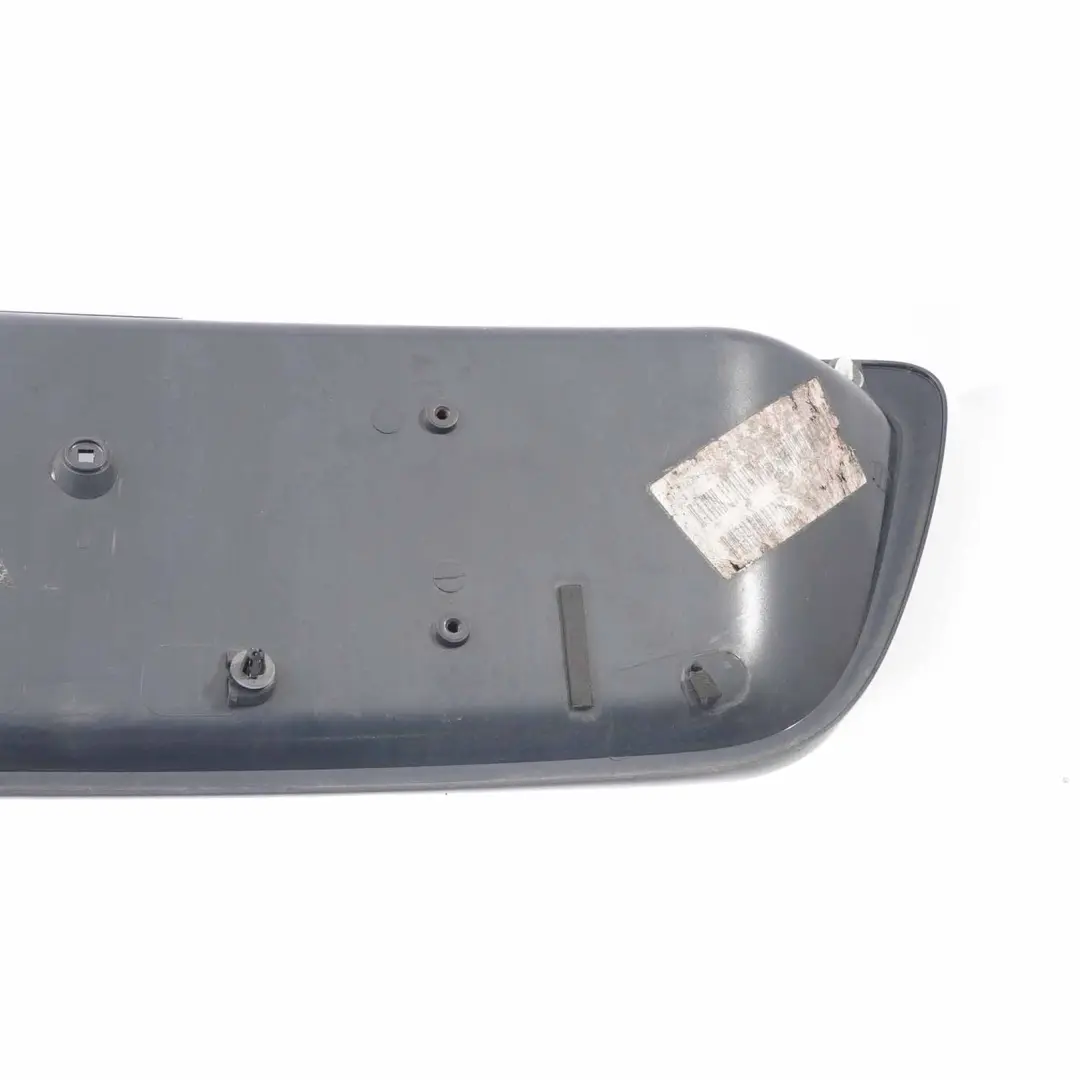 Trunk Lid Tailgate Plate Holder Diamond Black Metallic - 768 to Mercedes W203 Rear with Part number A2037500881 Mercedes W203 Rear Trunk Lid Tailgate Plate Holder Diamond Black Metallic - 768 - SKU A2037500881-DSCH - Part number A2037500881