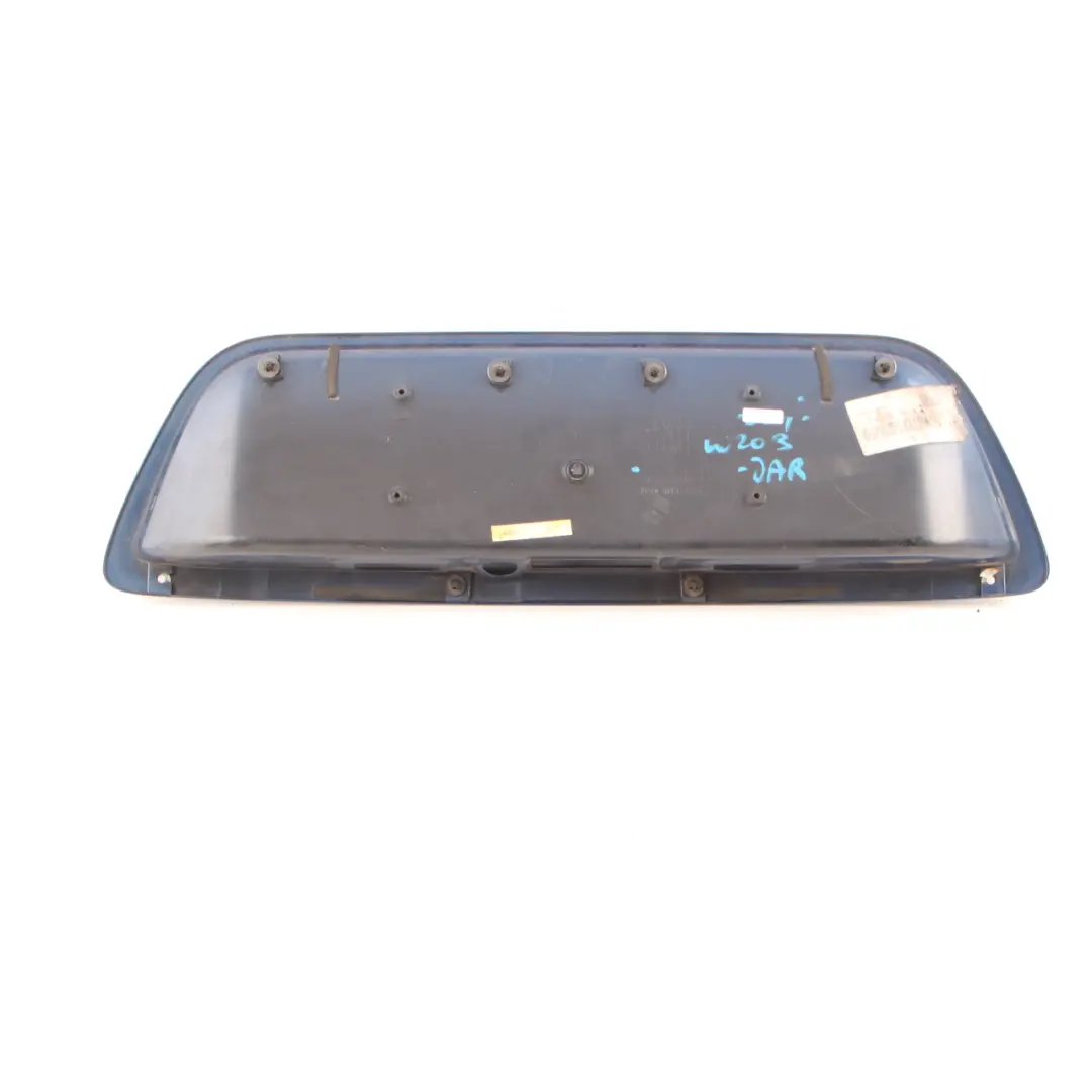  Mercedes-Benz C-Class W203 Rear Trunk Lid Tailgate Plate Holder Jaspis Blue 345 - SKU A2037500881-JAR - Part number A2037500881
