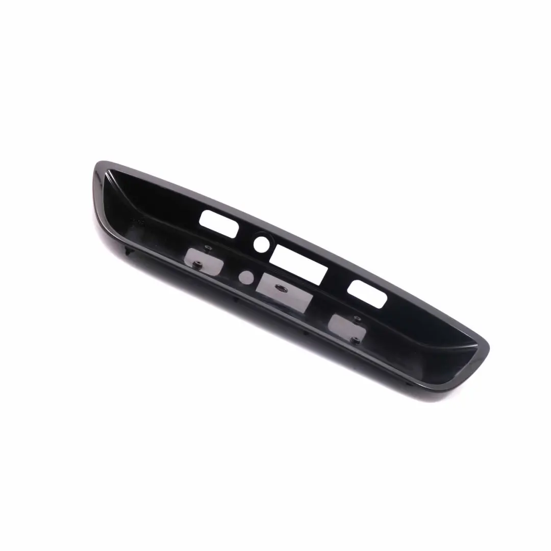 Mercedes W203 Trunk Tailgate License Plate Holder Obsidian Black 197 - SKU A2037500881-OB - Part number A2037500881