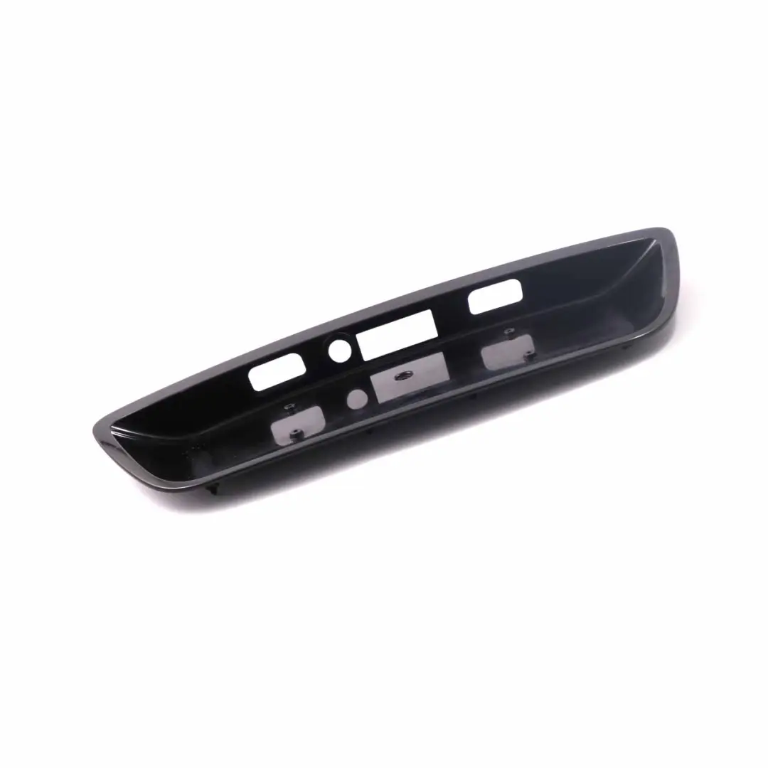 Mercedes W203 Trunk Tailgate License Plate Holder Obsidian Black 197 - SKU A2037500881-OB - Part number A2037500881