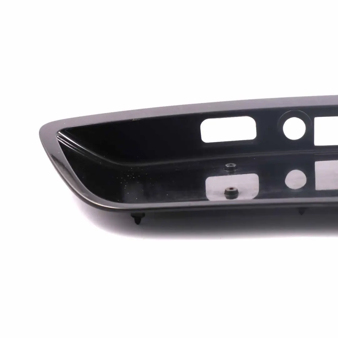 Mercedes W203 Trunk Tailgate License Plate Holder Obsidian Black 197 - SKU A2037500881-OB - Part number A2037500881