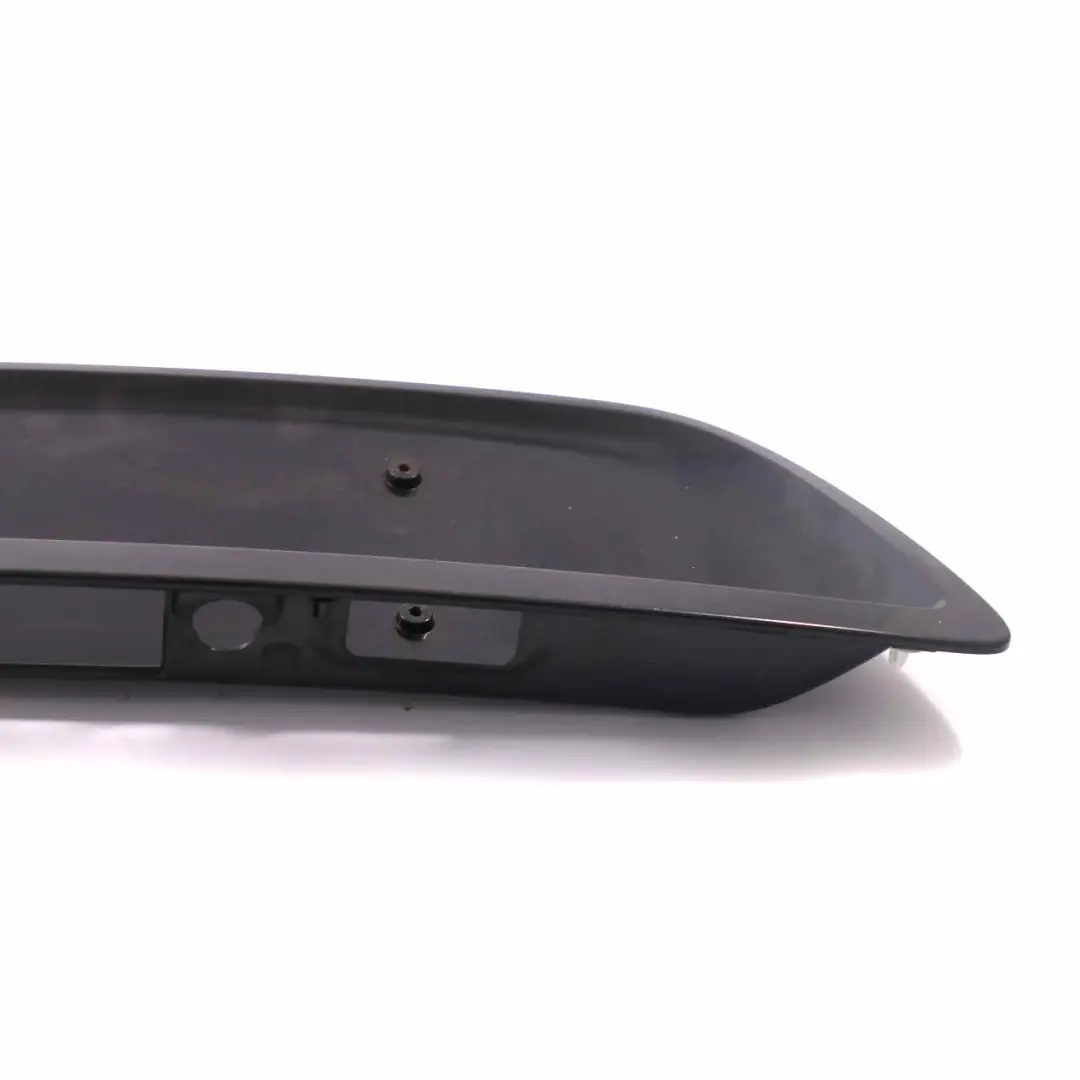 Mercedes W203 Trunk Tailgate License Plate Holder Obsidian Black 197 - SKU A2037500881-OB - Part number A2037500881