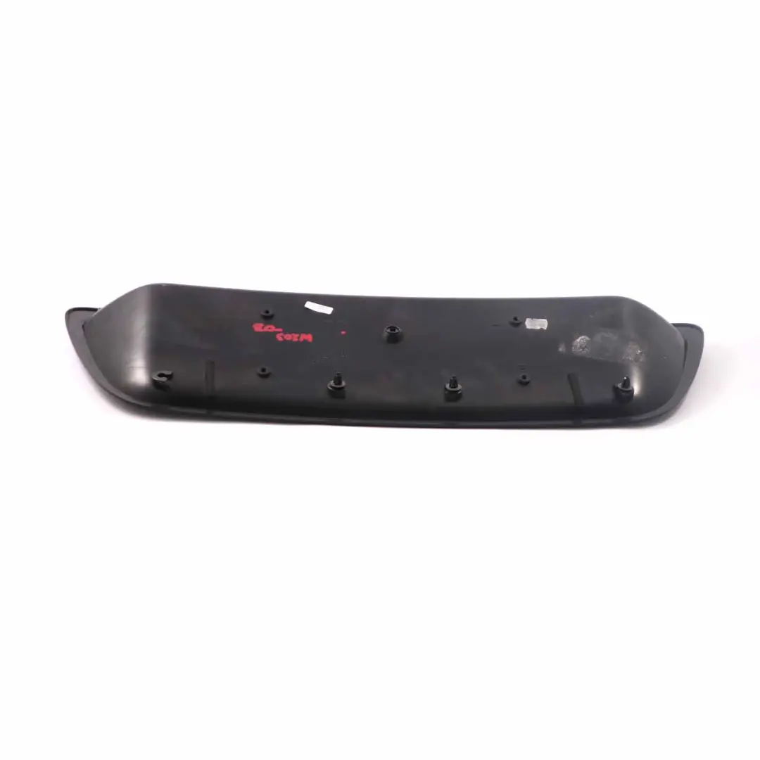 Mercedes W203 Trunk Tailgate License Plate Holder Obsidian Black 197 - SKU A2037500881-OB - Part number A2037500881