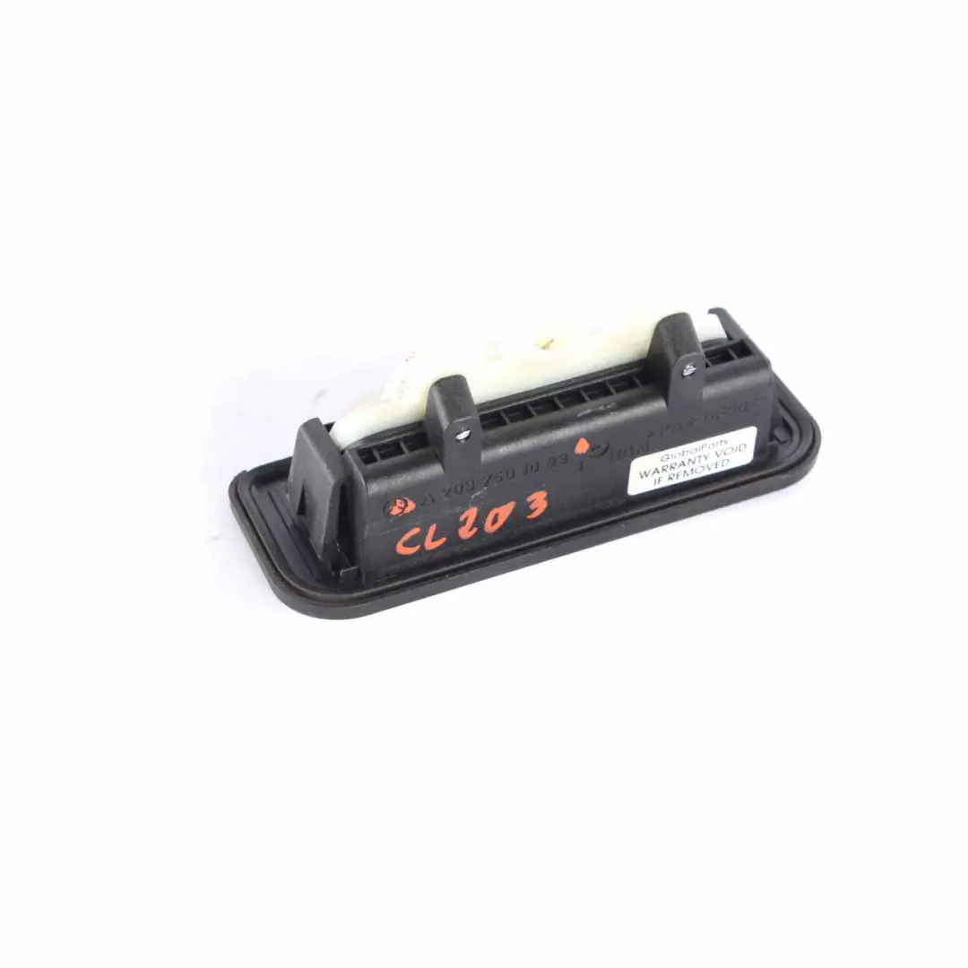 Tirador de Apertura Porton Trasero Negro para Mercedes CL203 con número de pieza A2037501093 Mercedes CL203 Tirador de Apertura Porton Trasero Negro - SKU A2037501093 - Número de pieza A2037501093