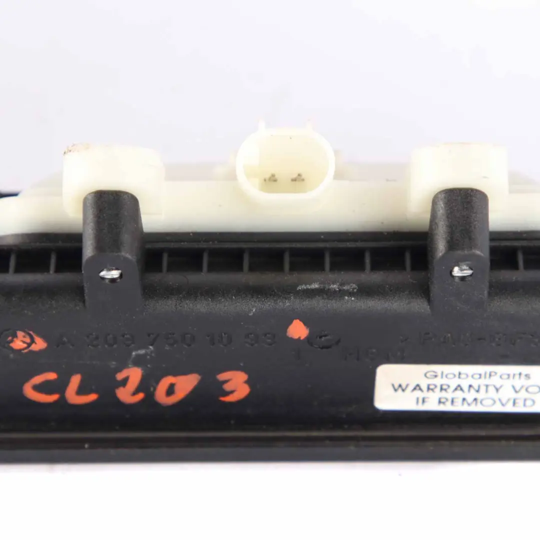 Mercedes CL203 Tirador de Apertura Porton Trasero Negro - SKU A2037501093 - Número de pieza A2037501093