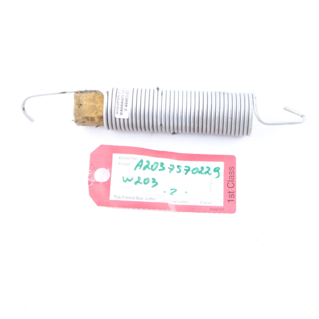 Tensione coperchio bagagliaio a molla Sinistra Destra per Mercedes W203 con numero di parte A2037570229 Mercedes W203 Tensione coperchio bagagliaio a molla Sinistra Destra - SKU A2037570229 - Numero di parte A2037570229