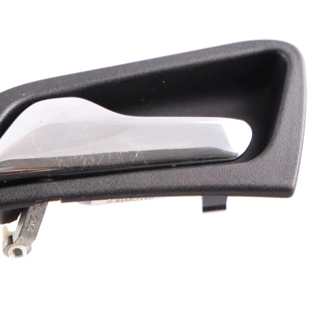 Front Left N/S Interior Door Handle Black to Mercedes CL203 with Part number A2037601161 Mercedes CL203 Front Left N/S Interior Door Handle Black - SKU A2037601161 - Part number A2037601161