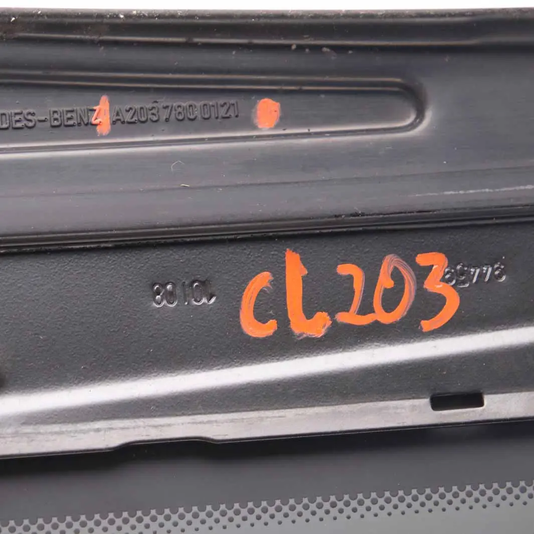 Mercedes CL203 Panoramic Sunroof Sliding Roof Middle Window Glass Panel AS3 - SKU A2037800121 - Part number A2037800121